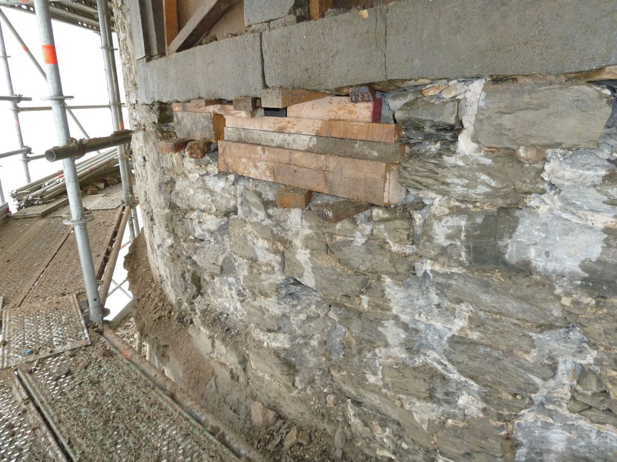 Sanierung des Südwestturms der Wewelsburg
